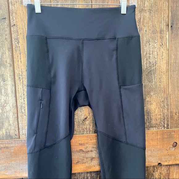 Columbia S Black Yoga Workout SidePocket Leggings - Picture 4 of 7